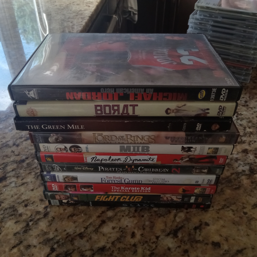 Assorted DVD Movie Collection